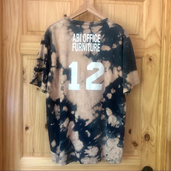 Minnesota Twins custom bleach reverse tie-dyed tee size large - Picture 9 of 10